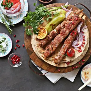 Chicken Adana Kabab
