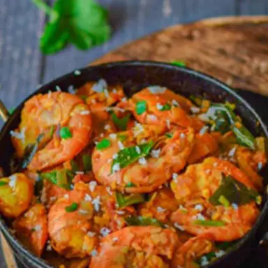 Prawn Karahi Full
